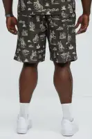 Wild West Relaxed Short(Brown Combo,S)