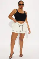Ivy Sweater Short(Cream,XS)