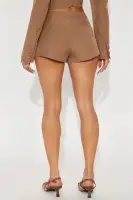 Executive Decision Trouser Micro Hot Short(Mocha,XS)