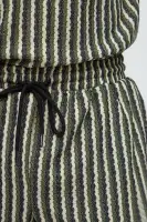 Timberland Drawstring Zig Zag Shorts(Black/Green,S)