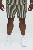 Timberland Drawstring Zig Zag Shorts(Black/Green,S)
