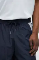 Side With Me Zipper Nylon Short(Blue/combo,S)