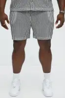 Summit Drawstring Zig Zag Shorts(Grey/combo,S)