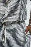 Summit Drawstring Zig Zag Shorts(Grey/combo,S)