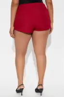 Chloe Micro Trouser Short(Red,XS)