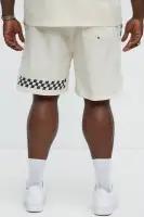 Racing Club Relaxed Drawstring Shorts(Cream,S)
