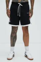 Tyson Contrast Warm Up Shorts(Black/combo,S)