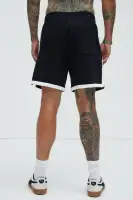 Tyson Contrast Warm Up Shorts(Black/combo,S)
