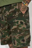 Get Out Twill Cargo Shorts(Camouflage,30)