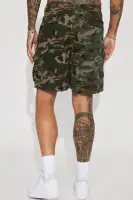 Get Out Twill Cargo Shorts(Camouflage,30)