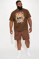 Safe Side Utility Nylon Shorts(Brown,S)