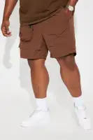 Safe Side Utility Nylon Shorts(Brown,S)