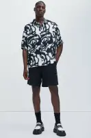 Bahamas Linen Cargo Shorts(Black,30)