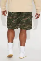 Get Out Twill Cargo Shorts(Camouflage,30)