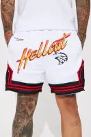 Dodge SRT Hellcat Basketball Short(White/combo,S)