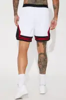 Dodge SRT Hellcat Basketball Short(White/combo,S)