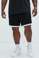 Tyson Contrast Warm Up Shorts(Black/combo,S)