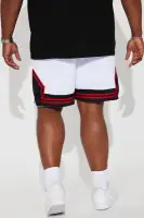 Dodge SRT Hellcat Basketball Short(White/combo,S)
