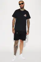 Stay On My Mind Relaxed Utility Short(Black,30)