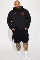 Stay On My Mind Relaxed Utility Short(Black,30)