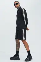 Dennis Relaxed Shorts(Black,S)