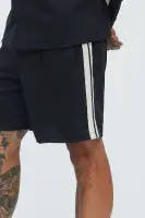 Dennis Relaxed Shorts(Black,S)