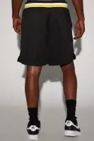 Lakers Behind The Back Mesh Shorts(Black/Yellow,S)