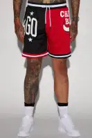Bulls OG Mesh Shorts(Black/Red,S)