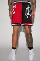Bulls OG Mesh Shorts(Black/Red,S)