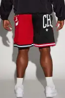 Bulls OG Mesh Shorts(Black/Red,S)