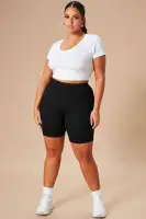 Natalee Biker Shorts(Black,S)