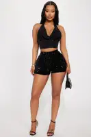 Sparkle Queen Sequin Short