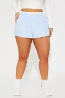 Pretty At Brunch Boxer Short(Blue/combo,XS)