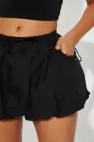 Staying Cutesy Bubble Short(Black,XS)
