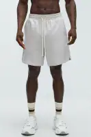 Herringbone Lightweight Warm Up Shorts(Cream,S)