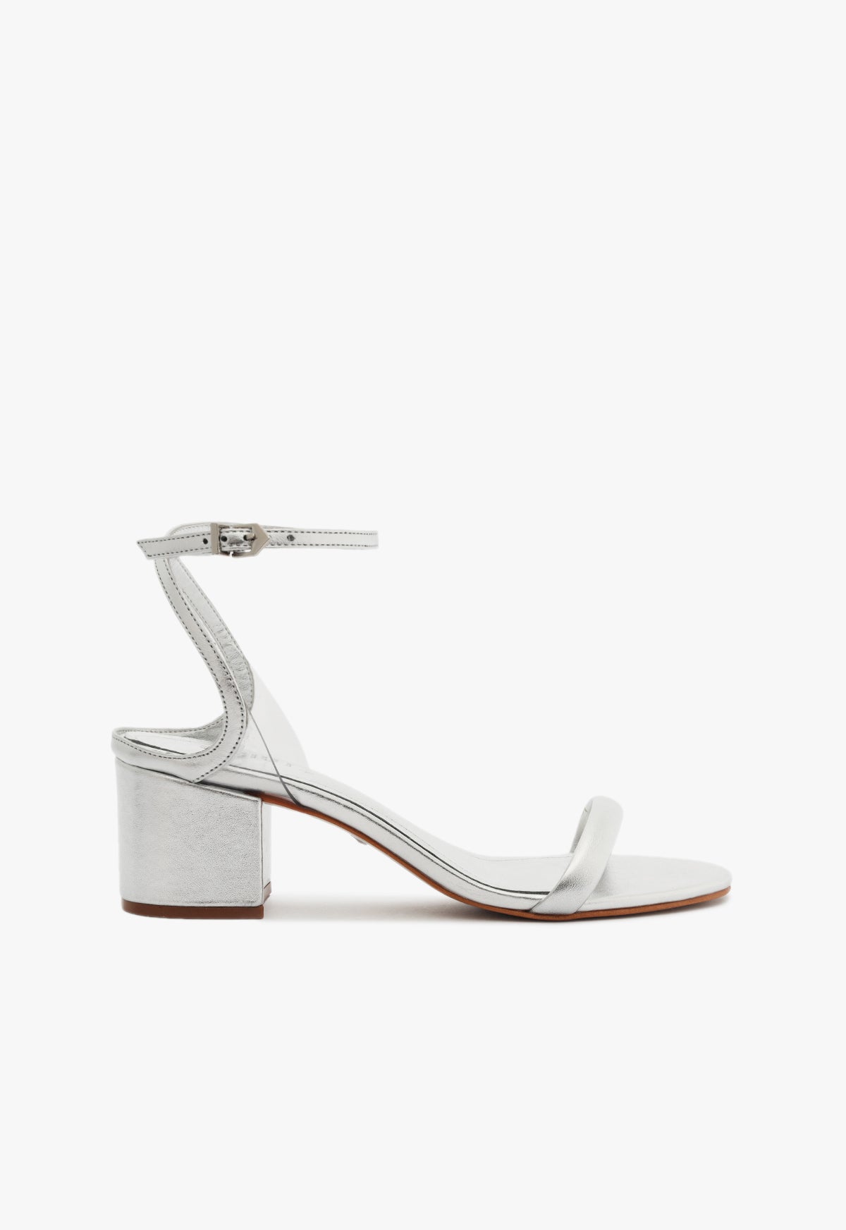 Skye Metallic Nappa & Vinyl Sandal