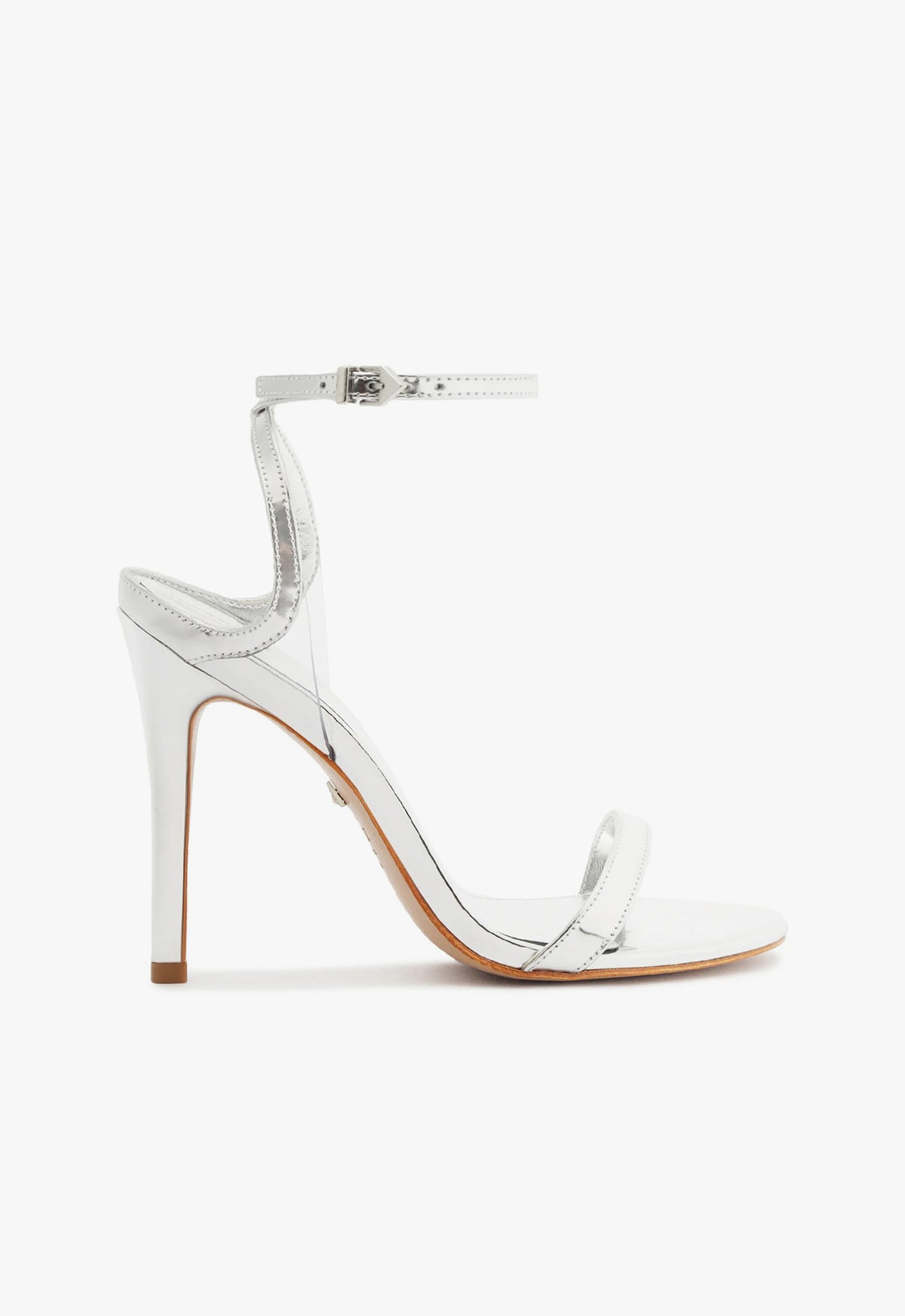 Skye Vinyl & Specchio Leather Sandal