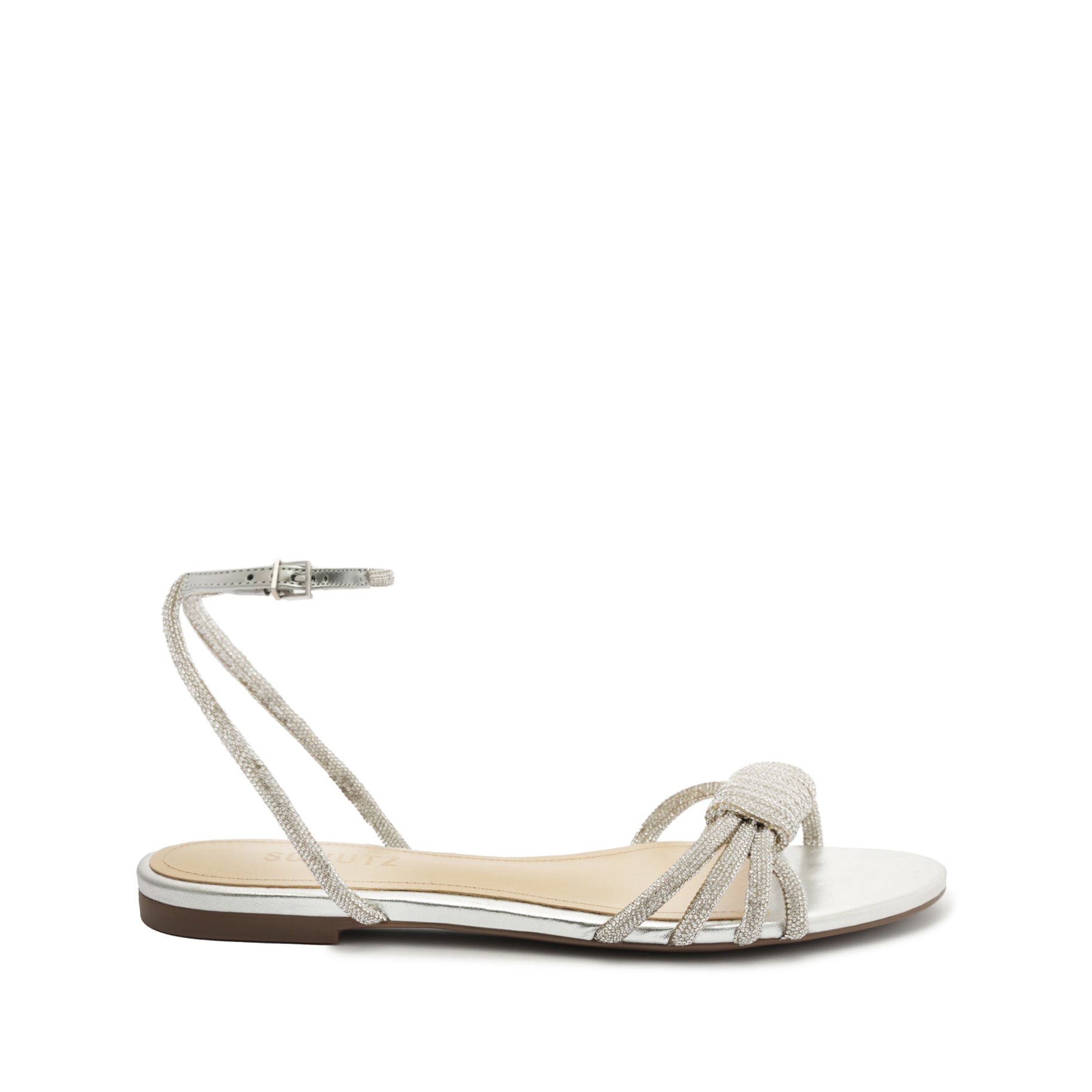 Jewell Casual Metallic Nappa Leather Sandal