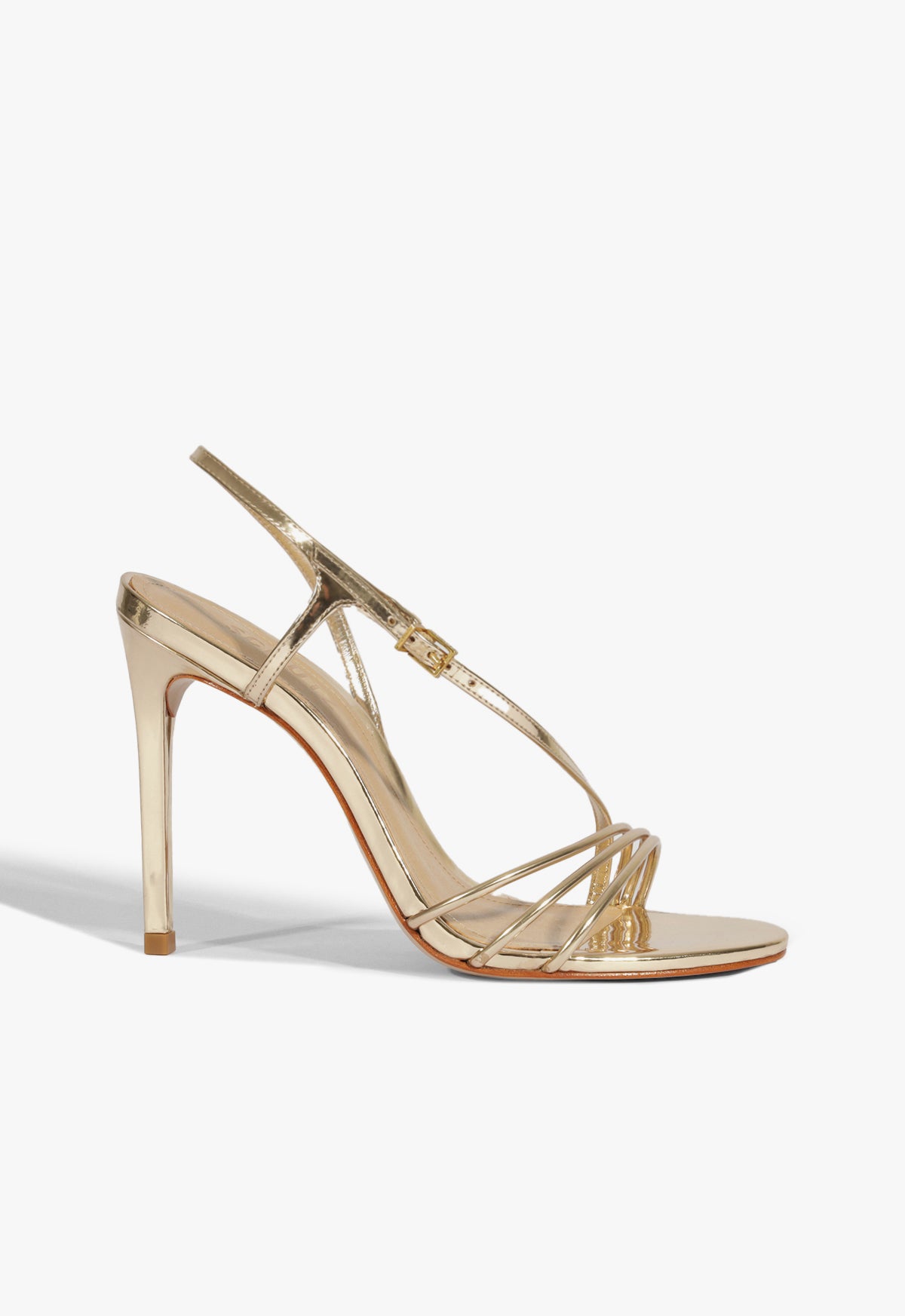 Inez Specchio Leather Sandal