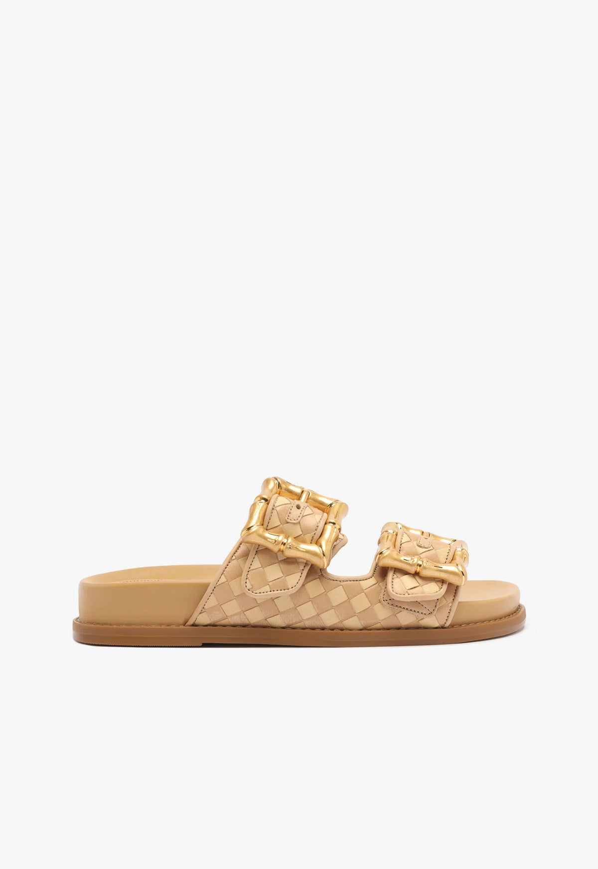 Enola Sporty Woven Leather Sandal