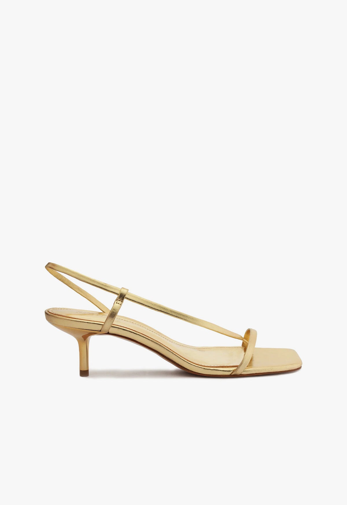 Heloise Metallic Leather Sandal