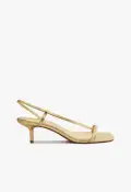 Heloise Metallic Leather Sandal