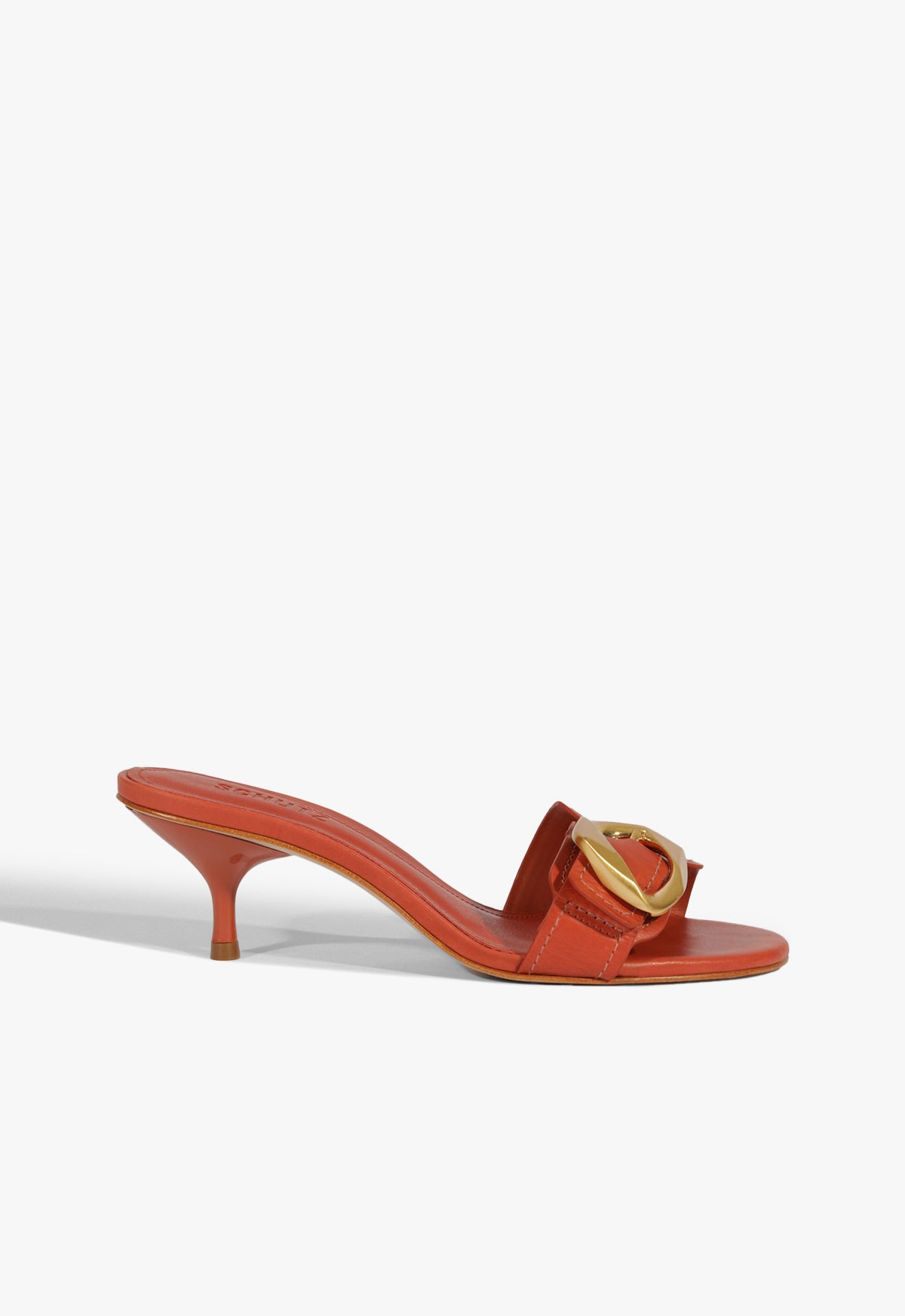 Olga Kitten Leather Sandal