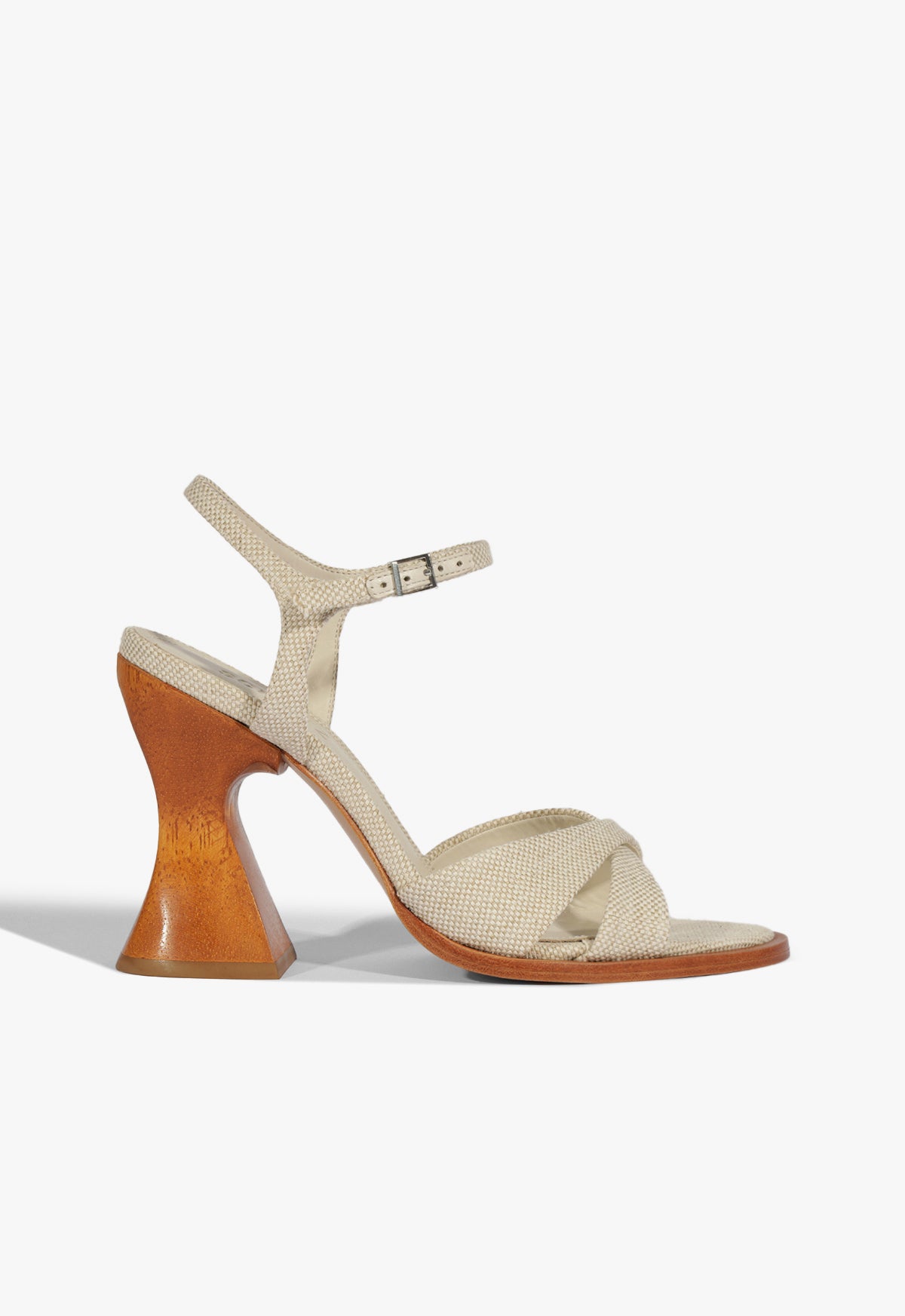 Hilda Curve Fabric Sandal