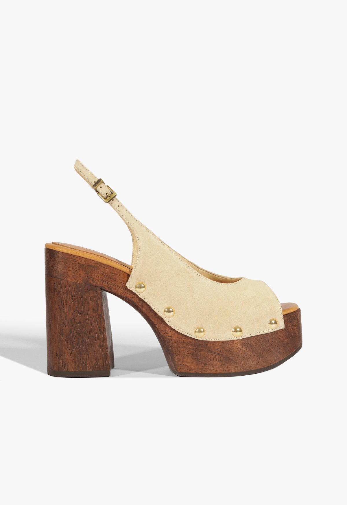 Rose Sling Suede Sandal