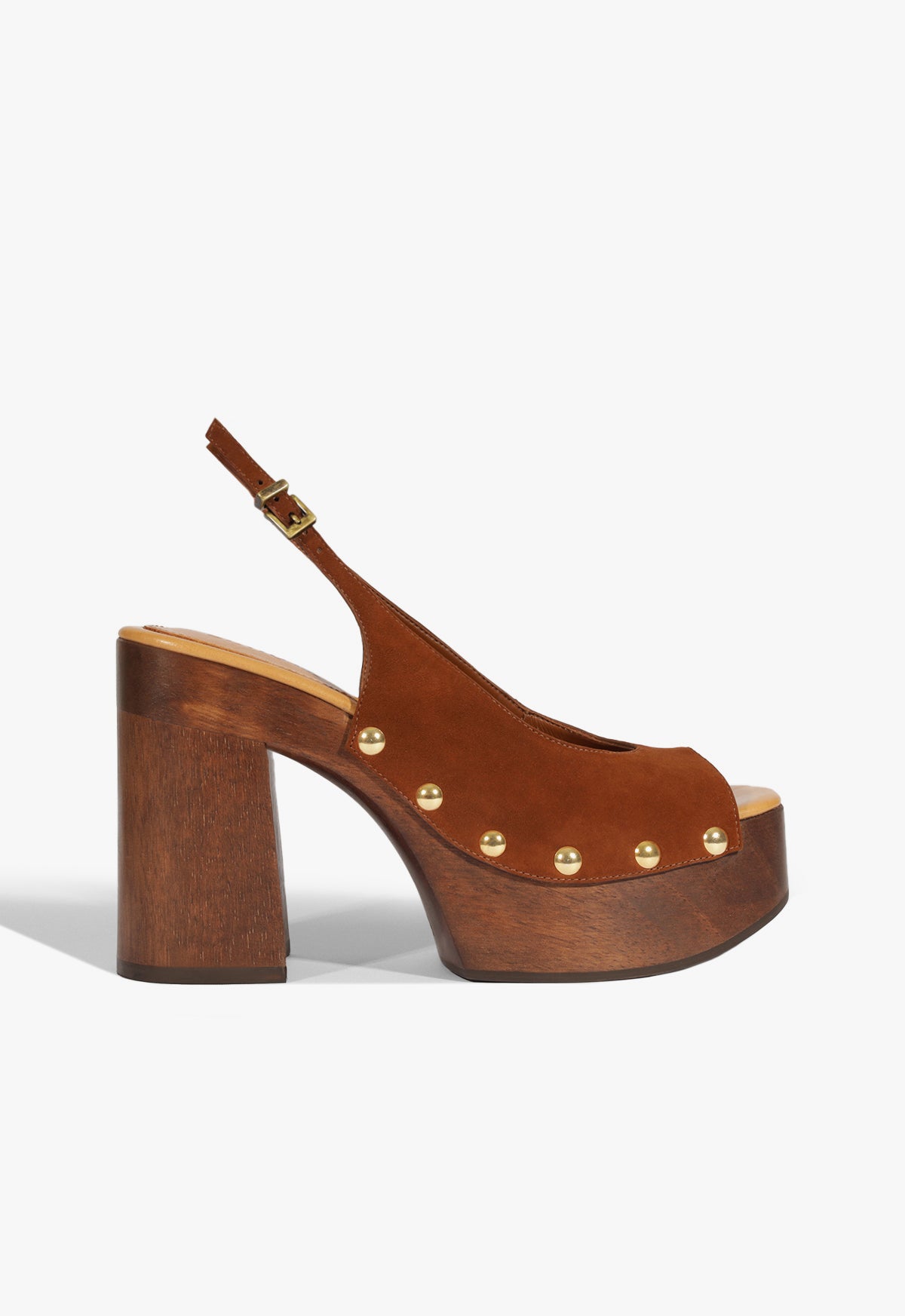 Rose Sling Suede Sandal